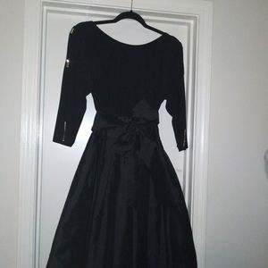 Black Adrianna Papell Cocktail Dress
